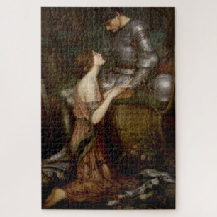 Puzzle Lamia and the Soldier (by John William Waterhouse)