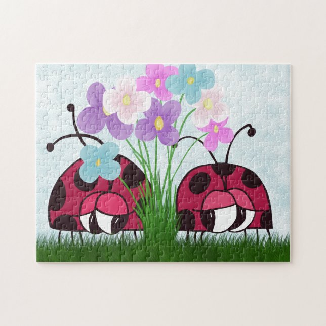 Puzzle L'Amour Au Premier Regard Illustration De Ladybug  (Horizontal)