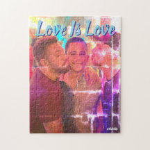 Puzzle 'L'amour c'est l'amour' @3dudes1life