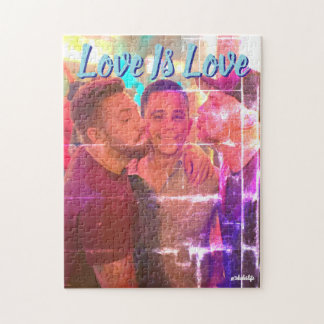 Puzzle 'L'amour c'est l'amour' @3dudes1life