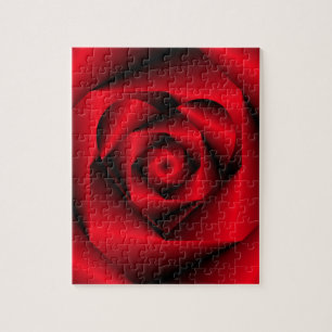 Puzzle L'amour déguisé - Le coeur d'un Rose