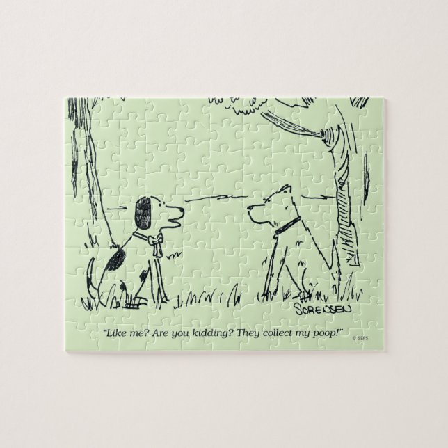 Puzzle L'amour du chien (Horizontal)