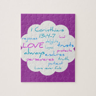 Puzzle L'amour est patient, amour est aimable