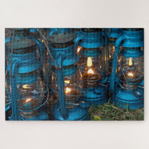 Puzzle Lampes au kérosène  Camp Ol Pejeta Bush