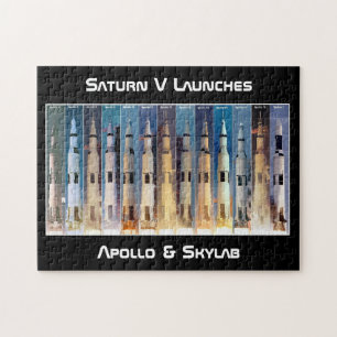 Puzzle Lancement de la fusée Saturn V Moon
