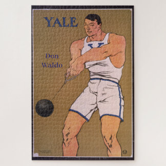 PUZZLE Lanceur de marteau Yale 1908 Sports