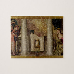 Puzzle L'annonce, c.1551-53 (huile sur la toile)