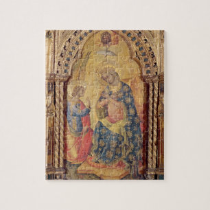 Puzzle L'annonce (une partie de polyptych) (huile sur le