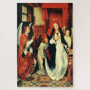 Puzzle L'Annonciation de la Vierge Marie par Hans Memling