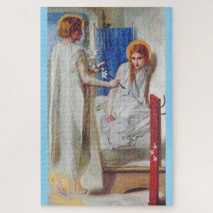 Puzzle L'Annonciation par Dante Gabriel Rossetti