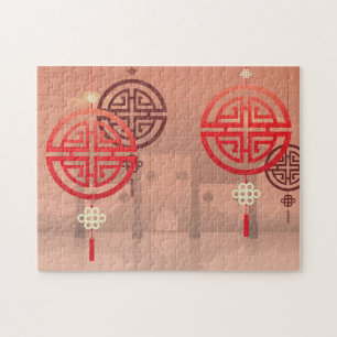 Puzzle Lanternes asiatiques