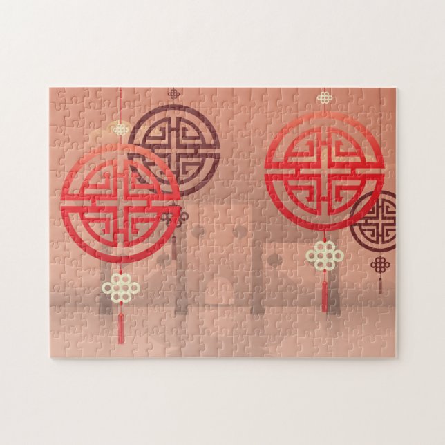 Puzzle Lanternes asiatiques (Horizontal)