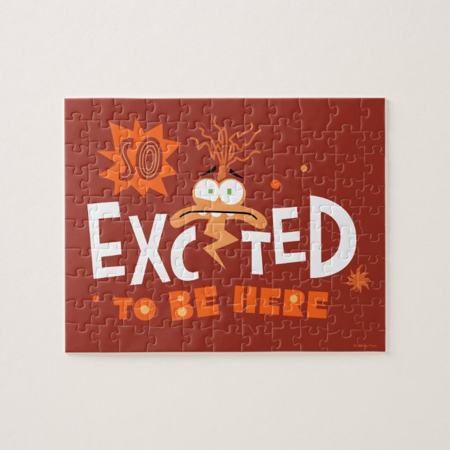 Puzzle L'Anxiété "Si Heureuse D'Être Ici" (Horizontal)