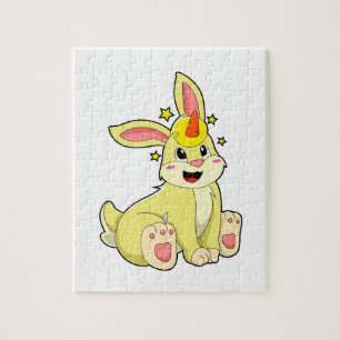 Puzzle Lapin comme licorne