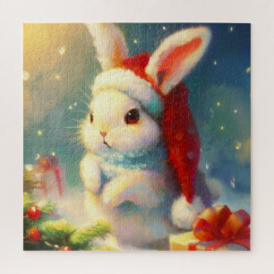 Puzzle Lapin de Noël (2)
