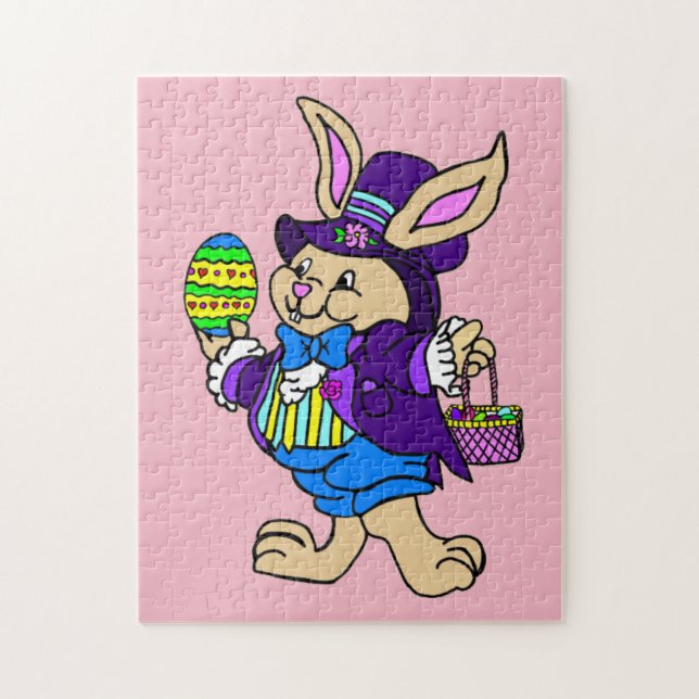 Puzzle Lapin de Pâques (Vertical)