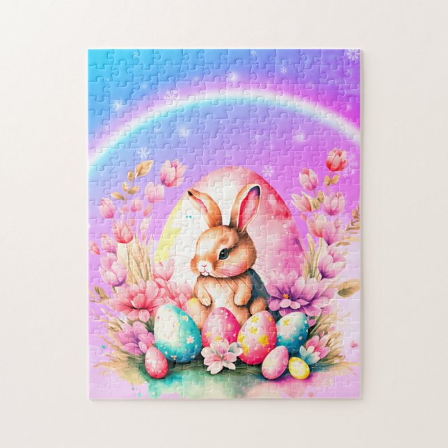 Puzzle Lapin de Pâques (Vertical)