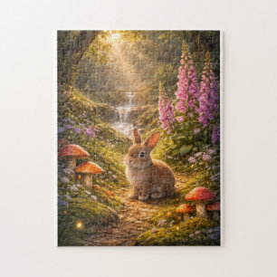 Puzzle Lapin de Pâques de la forêt