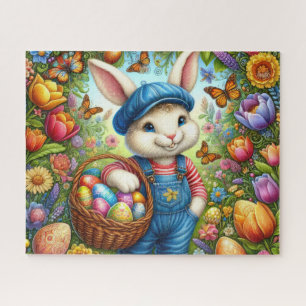 Puzzle Lapin de Pâques garçon