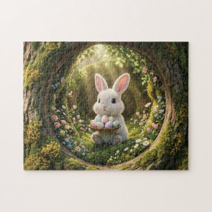 Puzzle Lapin de Pâques mignon