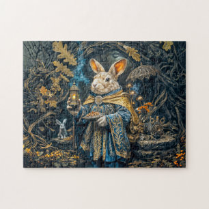 Puzzle Lapin de racine enchantée
