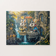 Lapins magiques steampunk