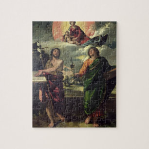 Puzzle L'apparition de la Vierge au Th de John de saints