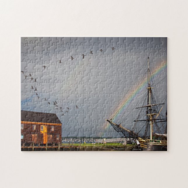 Puzzle L'après-midi orageux sur l'amitié (Horizontal)