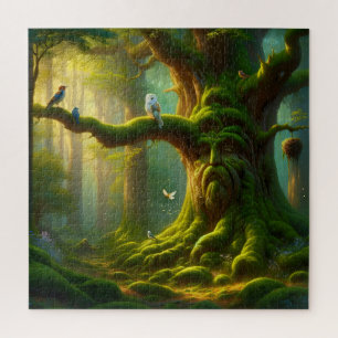 Puzzle L'Arbre Sage Ancien de la Forêt Enchantée