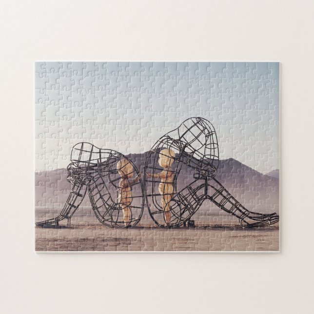 Puzzle L'architecture chez Burning Man (Horizontal)