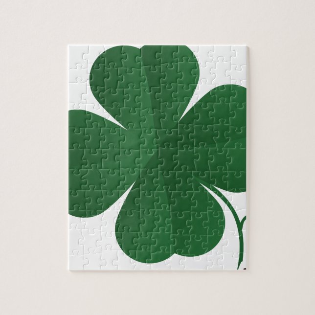 Puzzle Large Shamrock (Vertical)