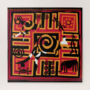 Puzzle L'art autochtone authentique