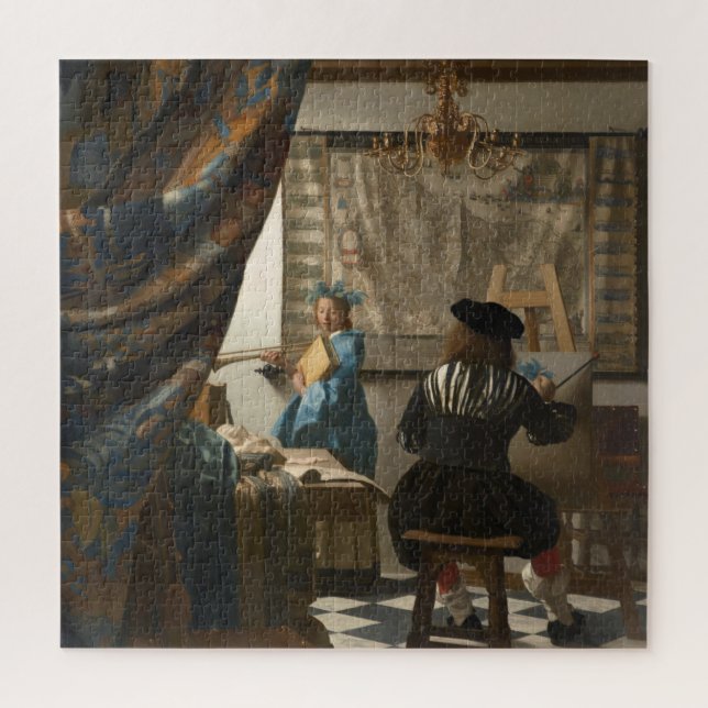 Puzzle L'art de la peinture (Vertical)