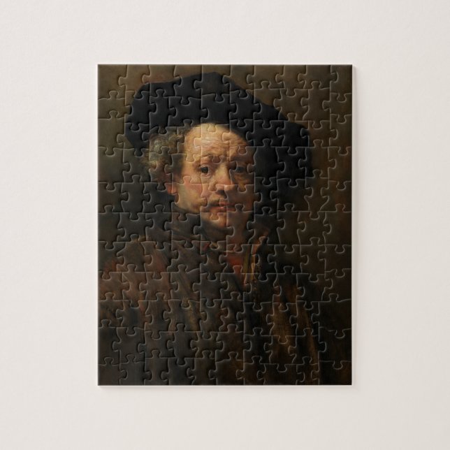 Puzzle L'art de l'auto-portrait de Rembrandt van Rijn (Vertical)