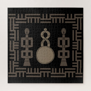 Puzzle L'art tribal abstrait africain