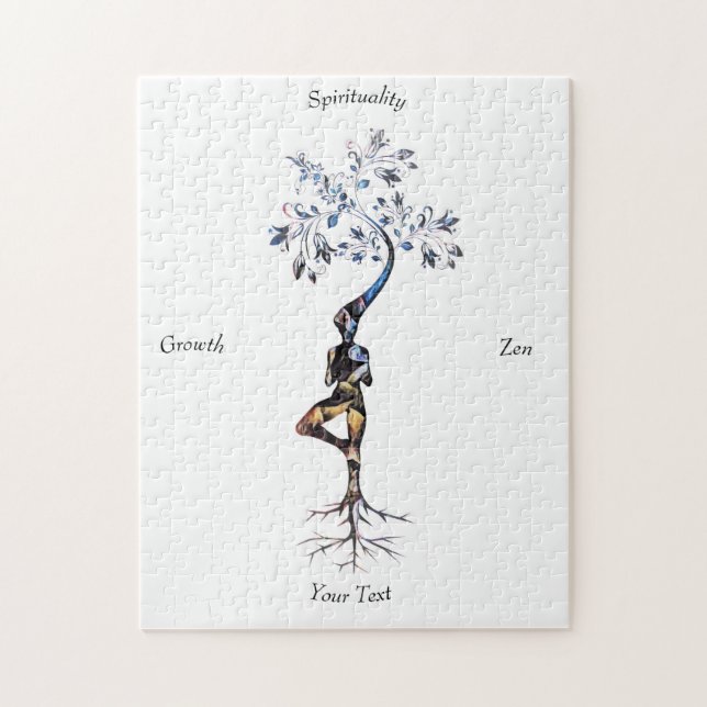 Puzzle L'Art Zen S'Agrandit Comme Un Arbre (Vertical)