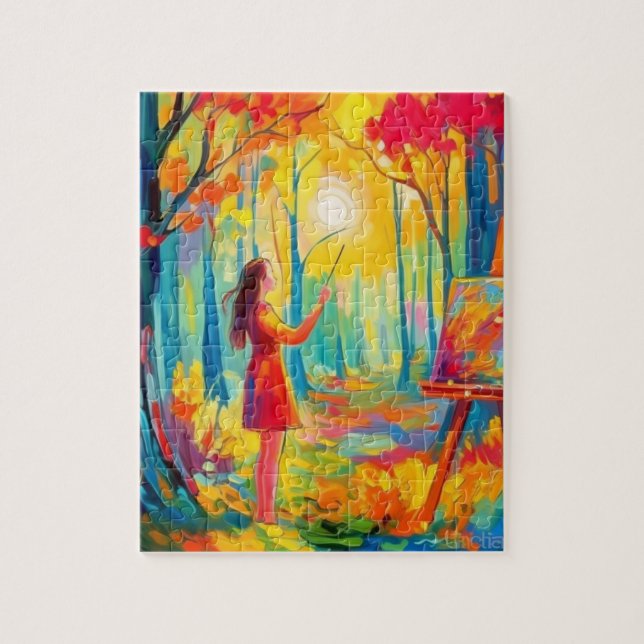Puzzle L'artiste brillant (Vertical)