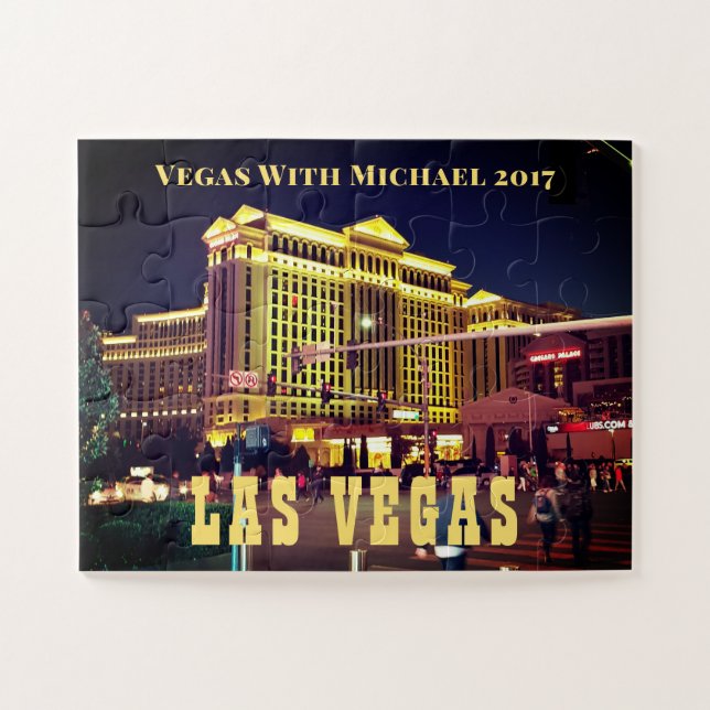Puzzle Las Vegas Photo de la mémoire des vacances Démence (Horizontal)