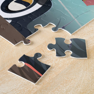 Puzzle Las Vegas vintage style vacation
