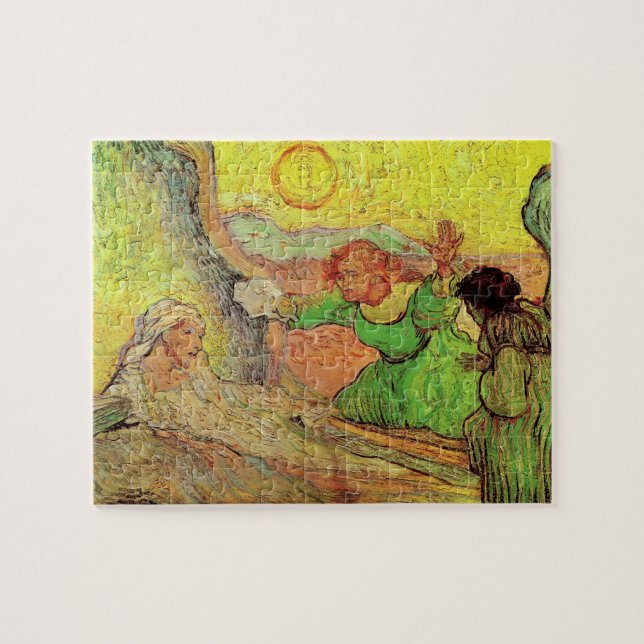 Puzzle L'ascension de Lazare par Vincent van Gogh (Horizontal)