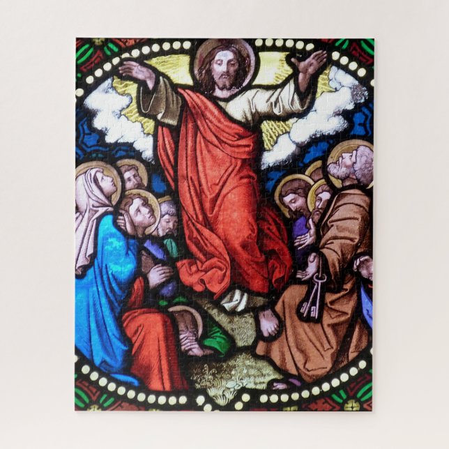 Puzzle L'Ascension Jésus de Pâques Il S'Est Levé (Vertical)