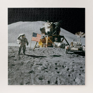 Puzzle L'astronaute sur la Lune