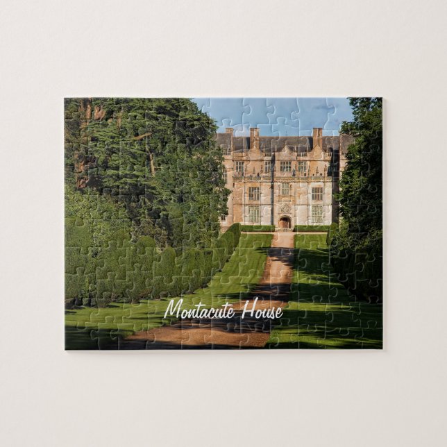 Puzzle Late Elizabethan Montaigu Maison Stately Maison (Horizontal)