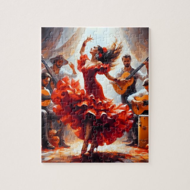 Puzzle Latina Latin Flamenco espagnol mexicain (Vertical)