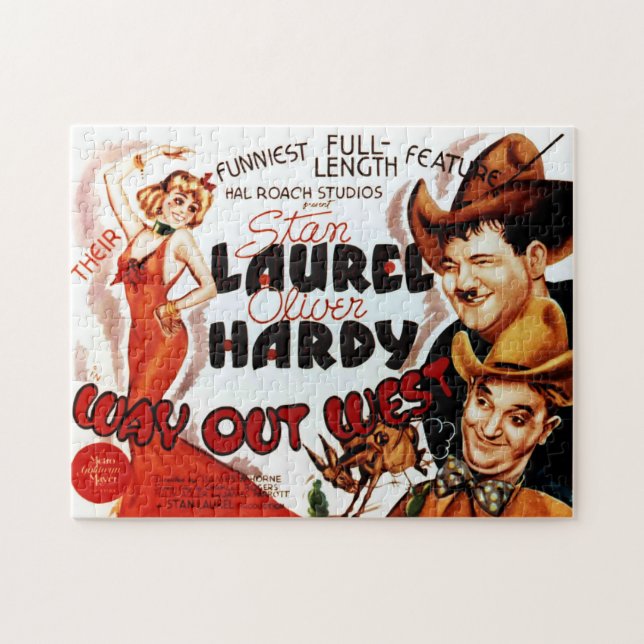 Puzzle Laurier et casse-tête classique robuste d'affiche (Horizontal)