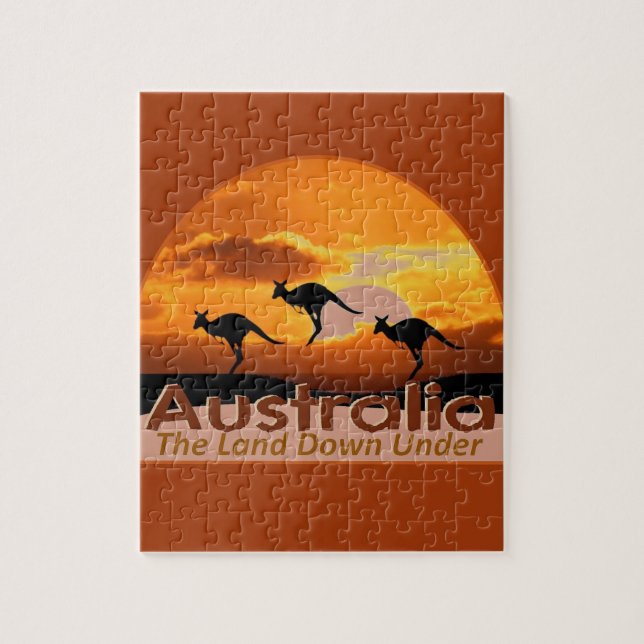 PUZZLE L'AUSTRALIE (Vertical)