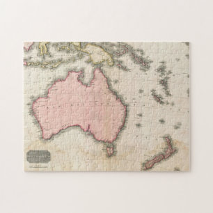 Puzzle L'Australie et le Pacifique occidental du sud