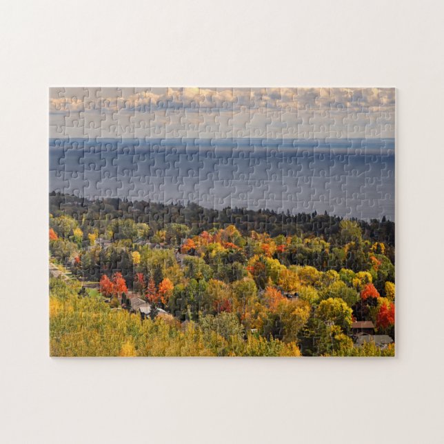 Puzzle L'automne du lac Supérieur (Horizontal)