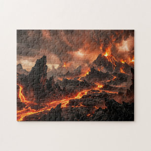 Puzzle Lave volcanique