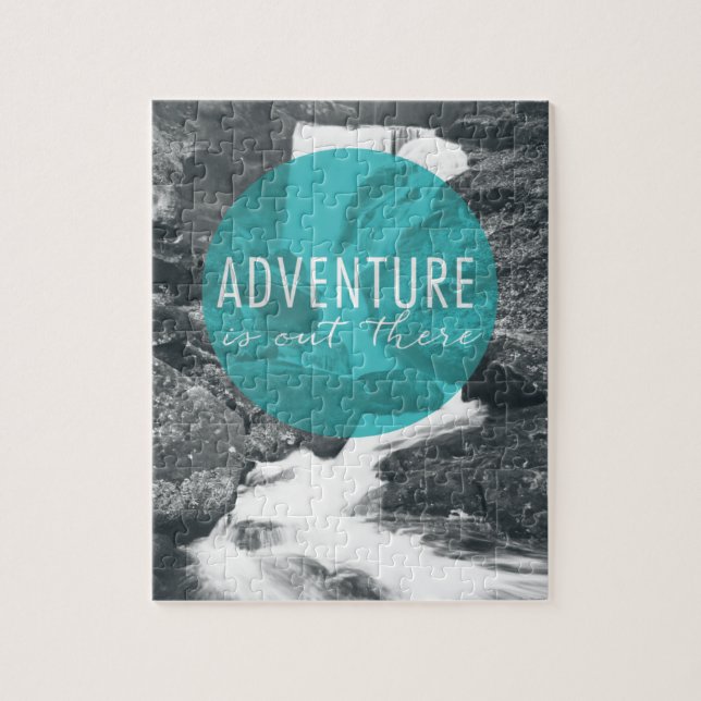 Puzzle L'aventure des rivières | est là citation (Vertical)